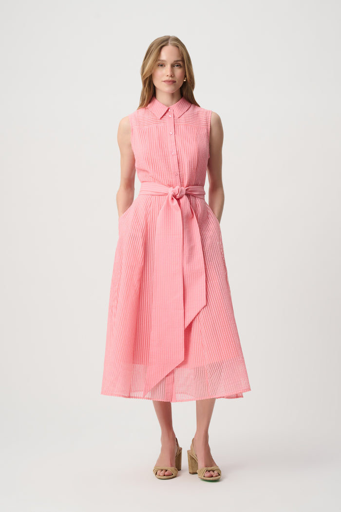 Joseph Ribkoff Shadow Stripe Shirt Dress Jr 271976