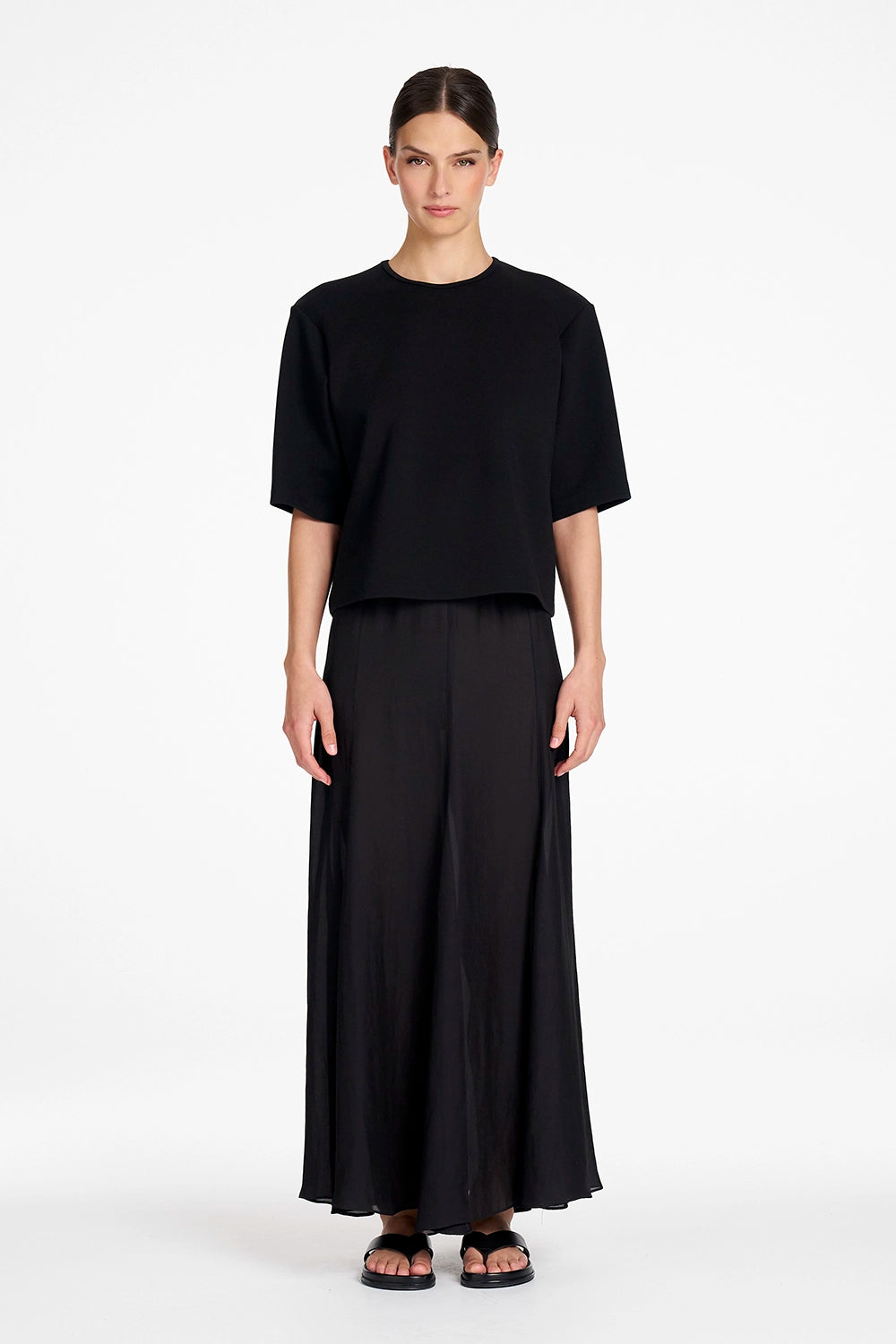 Mela Purdie Tulle Skirt in Black F610 5812