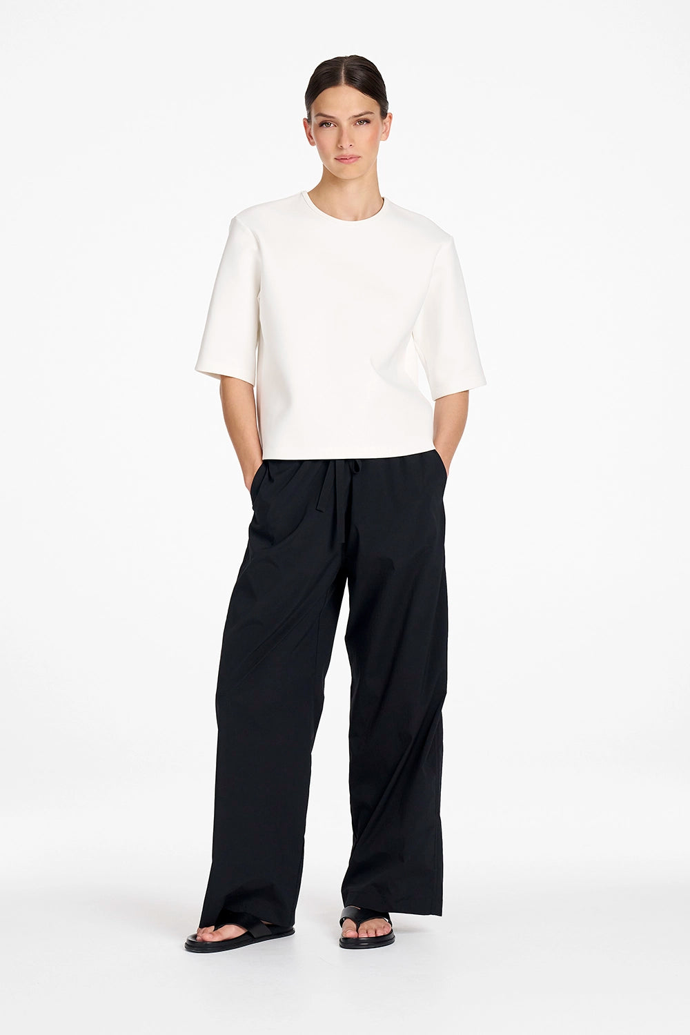 Mela Purdie Elbow Box T in White F104 80066 - Pre-Order November Delivery