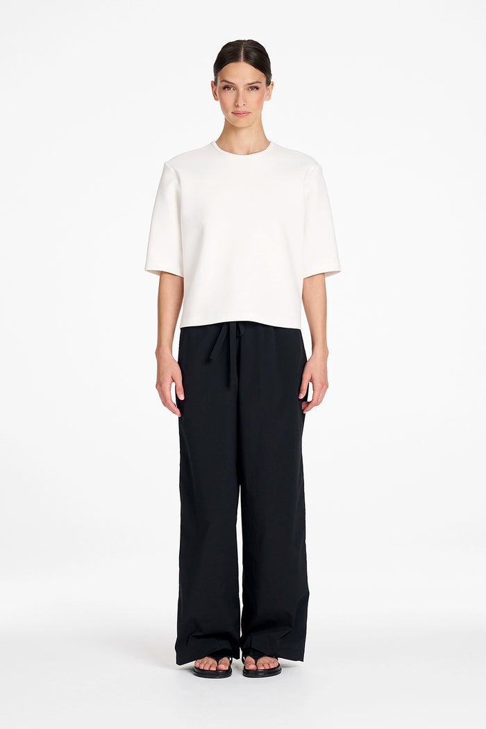 Mela Purdie Draw Pant in Black F614 10021 - Pre-Order November Delivery