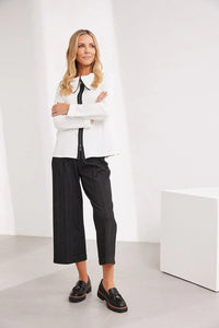 Peruzzi Herringbone Stripe Trouser W25107
