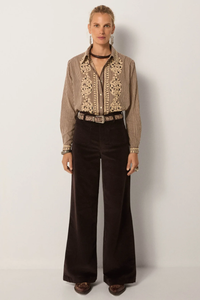 Maison Hotel Romeo Pant in Montesco Mud - Pre-Order January Delivery