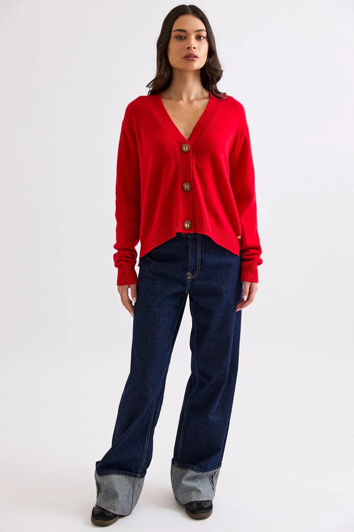 Mia Fratino Hunter Cardi in Poppy 26907-630