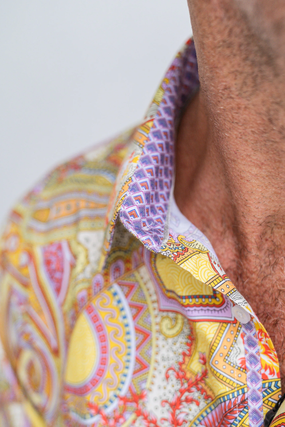 John Lennon Bath Short Sleeve shirt in Multi JLW1101