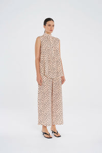 Mela Purdie Pace Pant in Meringue/Black F856 1740 - Pre-Order December Delivery