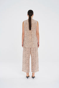 Mela Purdie Pace Pant in Meringue/Black F856 1740 - Pre-Order December Delivery