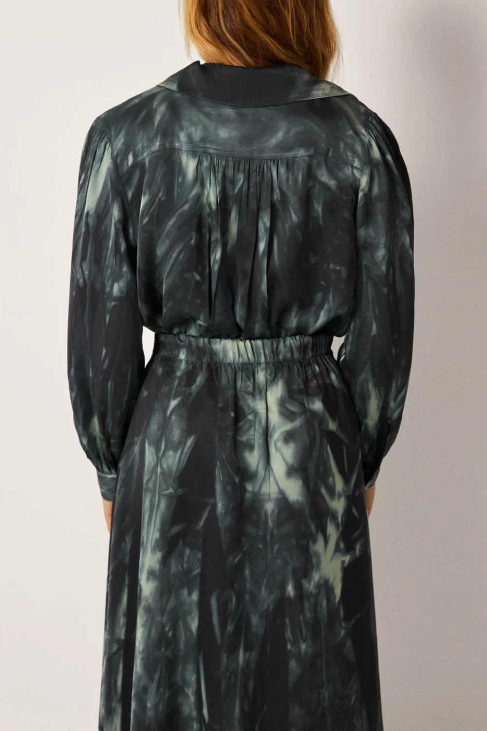 Maison Hotel Noelia Blouse in Marble Shadows - Pre-Order January Delivery