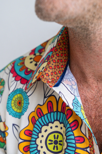 John Lennon Brighthouse Short Sleeve shirt in Multi JLW1108