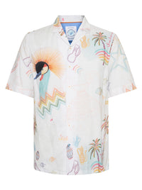 A Fish Named Fred Shirt SS sunset sahara 31.069.101