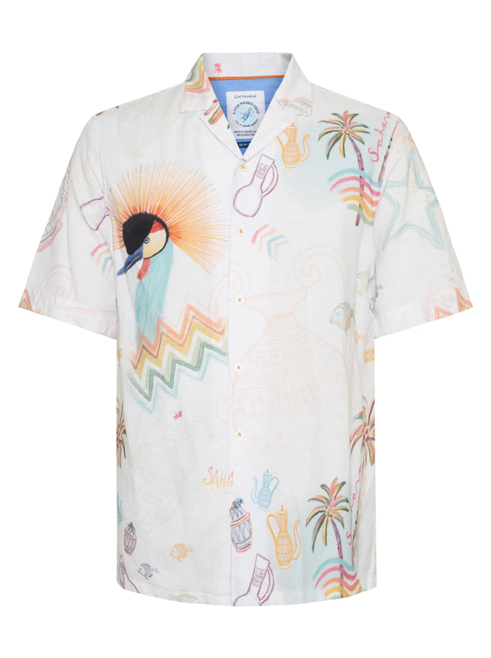 A Fish Named Fred Shirt SS sunset sahara 31.069.101