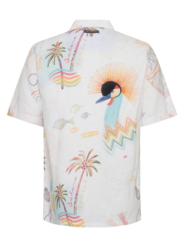 A Fish Named Fred Shirt SS sunset sahara 31.069.101