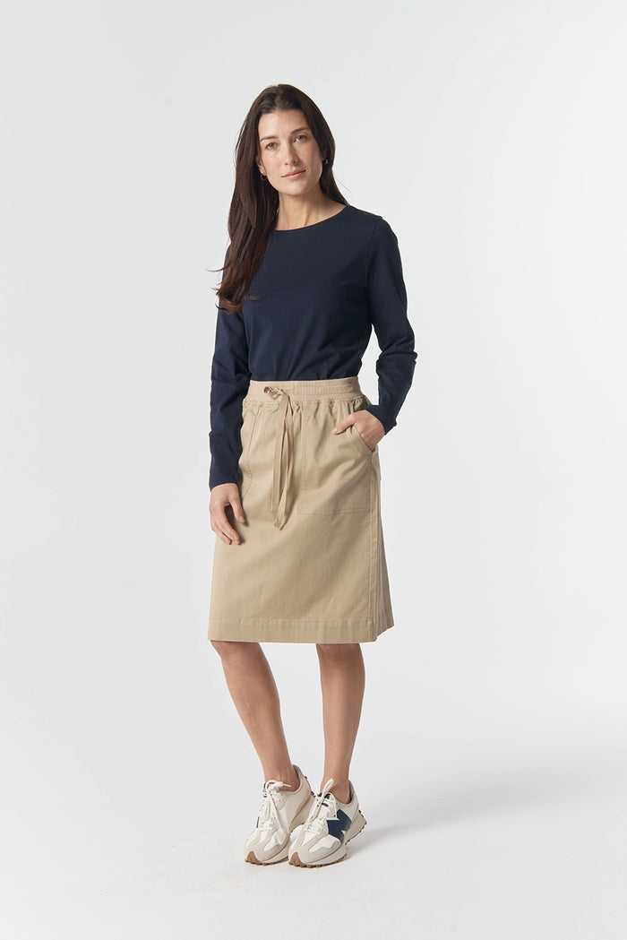 Goondiwindi Cotton Our Classic Jersey Tee in Dark Navy 3153