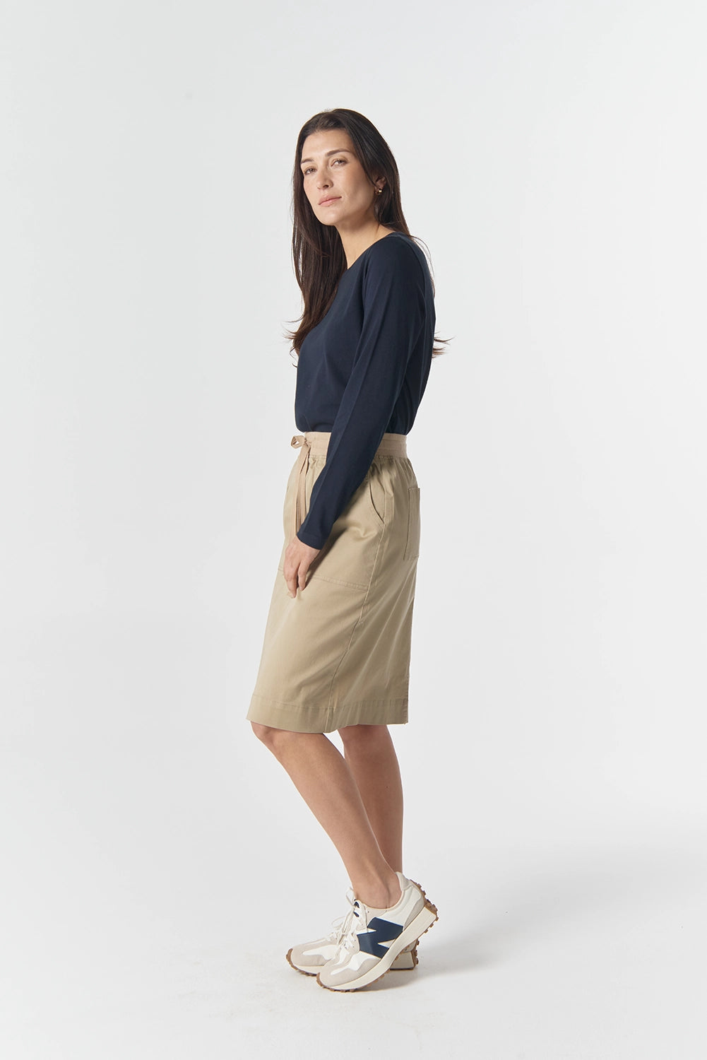 Goondiwindi Cotton Our Classic Jersey Tee in Dark Navy 3153