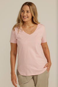 Goondiwindi Cotton V Neck Tee 3260-S23