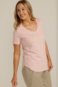 Goondiwindi Cotton V Neck Tee 3260-S23