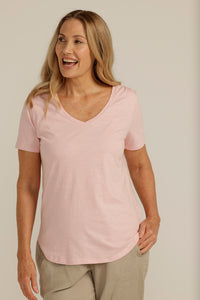 Goondiwindi Cotton V Neck Tee 3260-S23