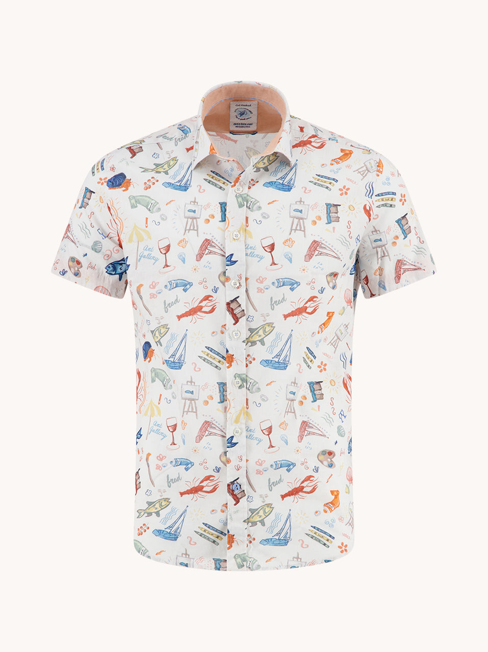 A Fish Named Fred Shirt SS Doodle 33.052.073