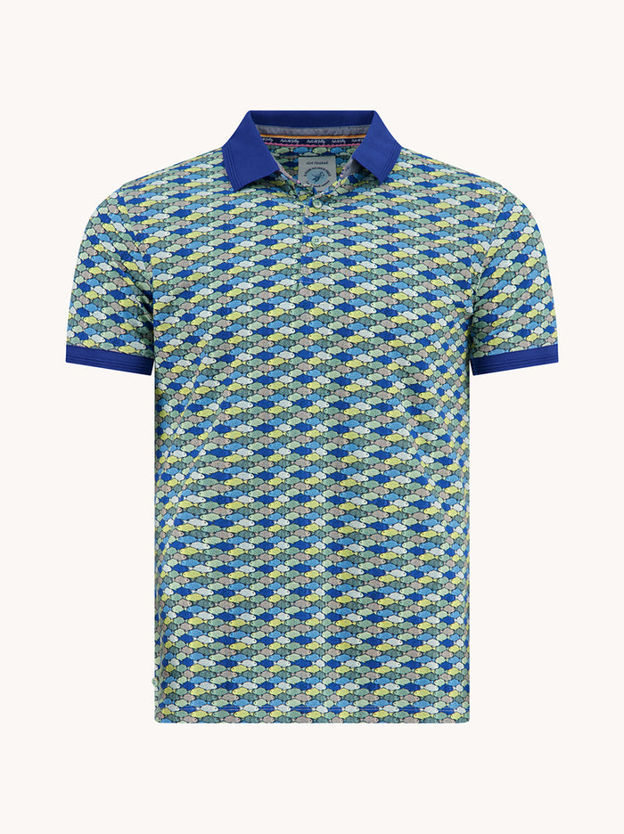 A Fish Named Fred Polo Shirt in Graphic Fish 33.302.072