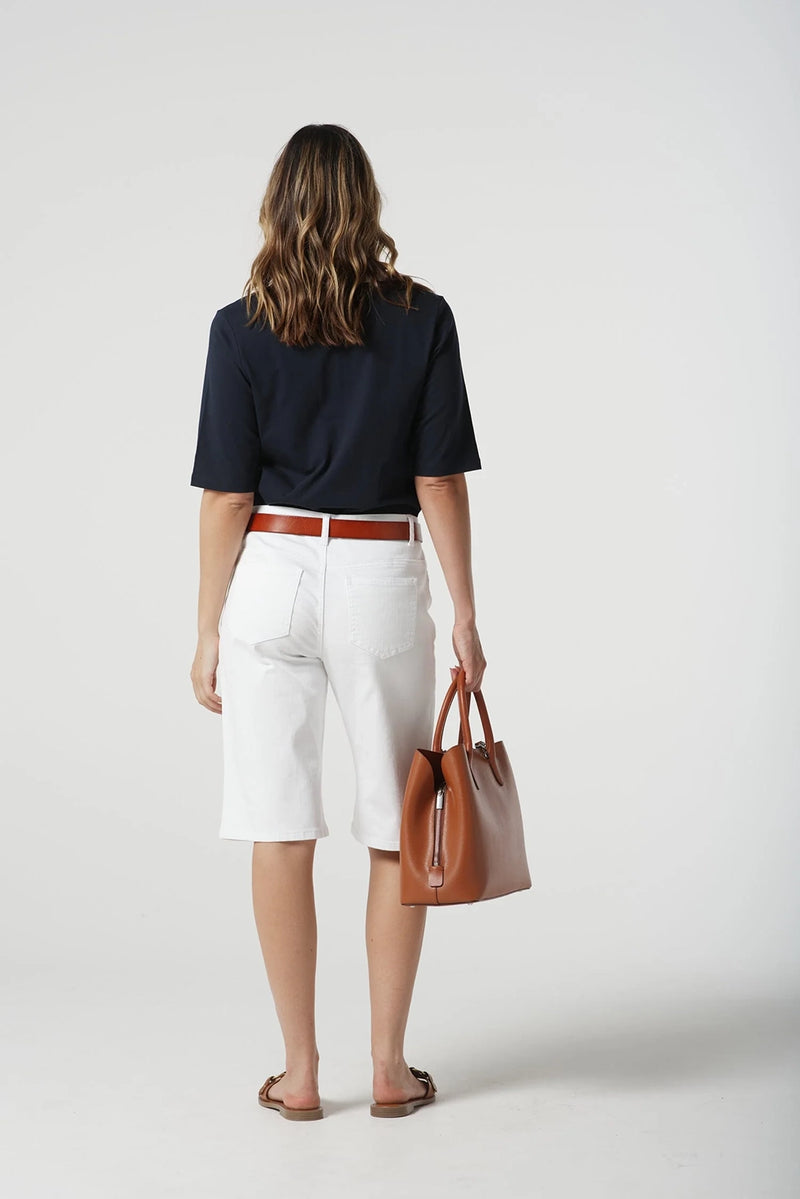 Goondiwindi Cotton 3/4 Sleeve Polo in Navy 3307