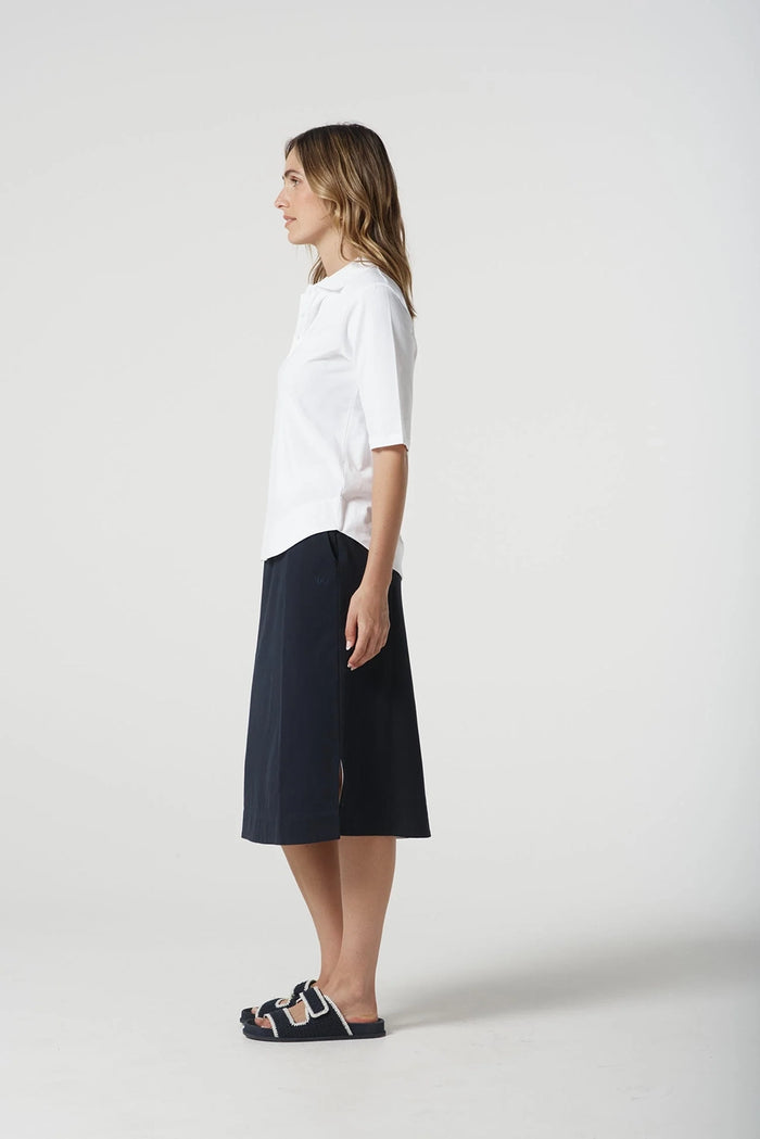 Goondiwindi Cotton 3/4 Sleeve Polo in White 3307