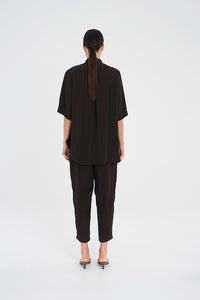 Mela Purdie  Soft Capri in Fudge F67 1615 - Pre-Order February Delivery