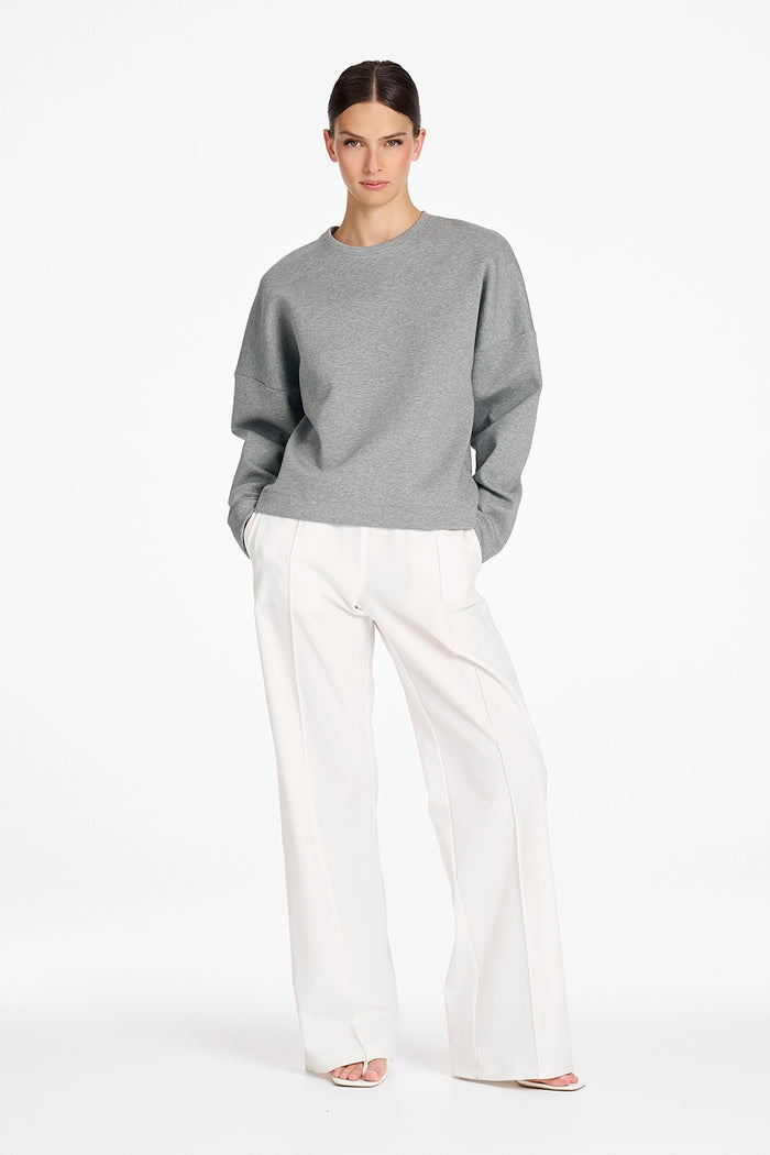 Mela Purdie Puffer Sweater in Mid Char F104 8961 - Pre-Order October Delivery