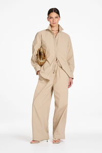 Mela Purdie Miracle Shirt in Taupe F614 80050 - Pre-Order November Delivery