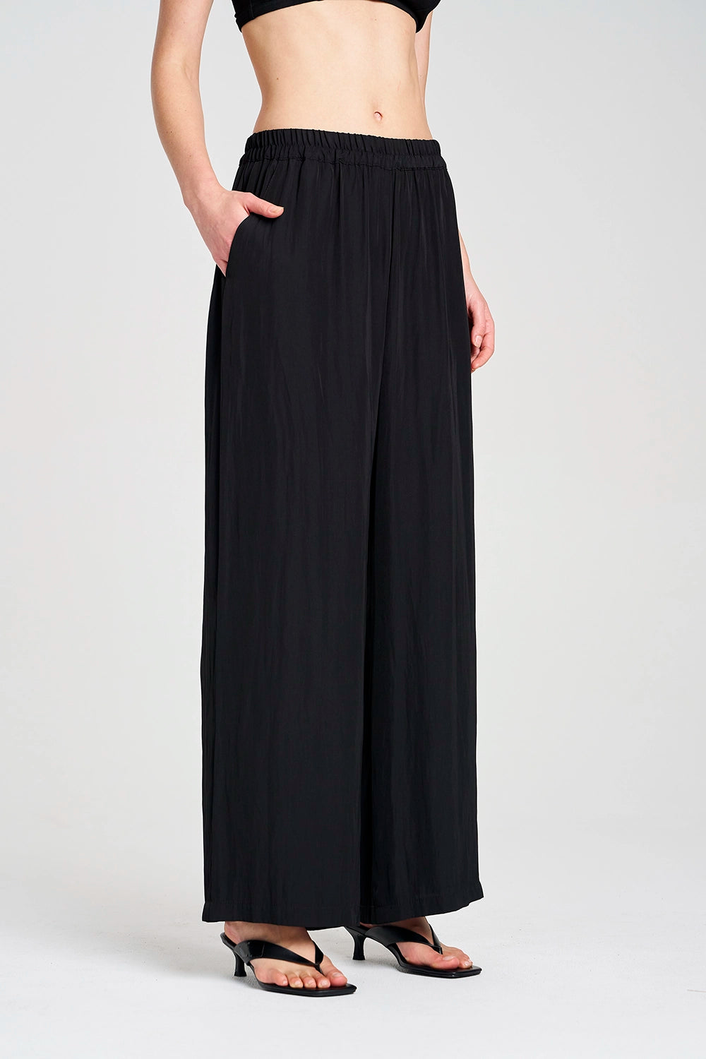 Mela Purdie Maxi Pace Pant in Black F67 1940