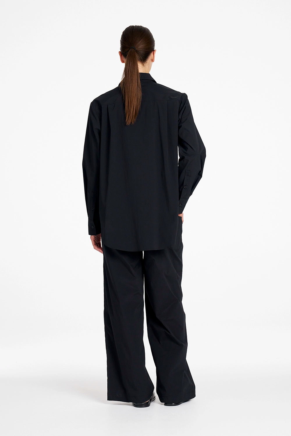 Mela Purdie Miracle Shirt in Black F614 80050 - Pre-Order November Delivery