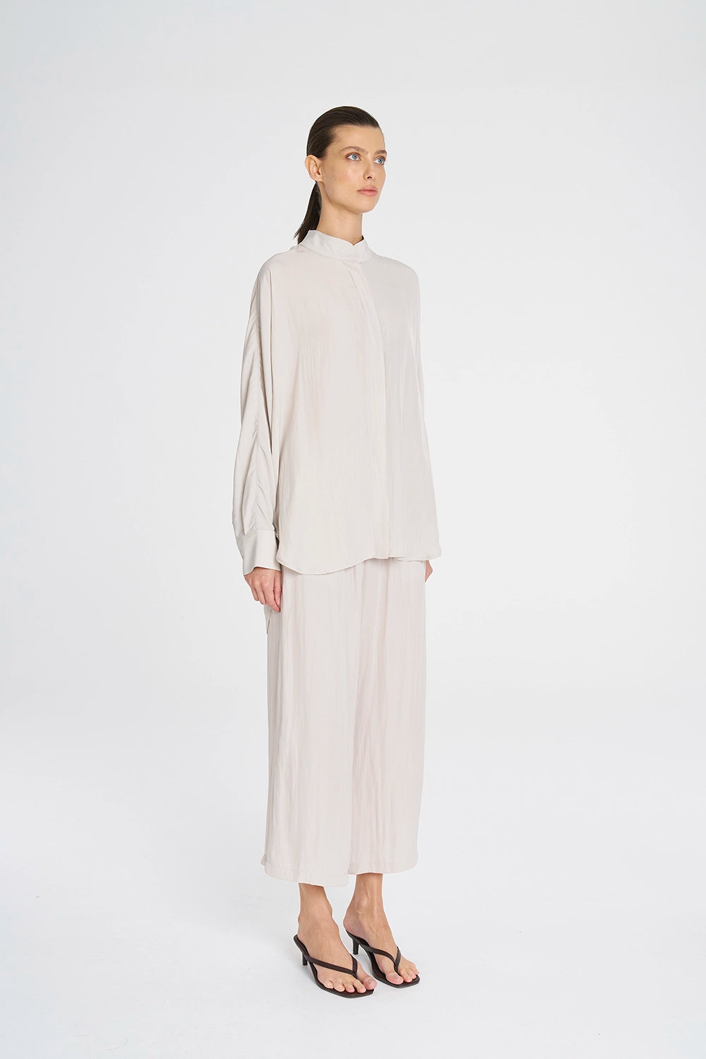 Mela Purdie Pace Pant In Oyster F67 1740 - Pre-Order March Delivery