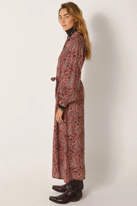 Maison Hotel Aretha Dress in Burnt Russet - Pre-Order January Delivery