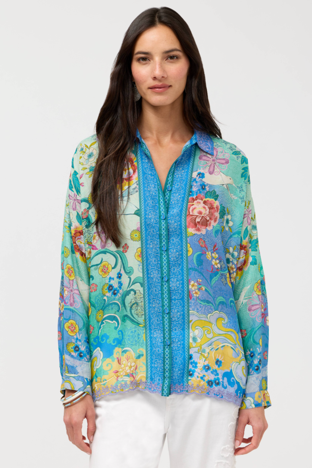 Johnny Was The Audrey Button Up Shirt - Altair C18626-4