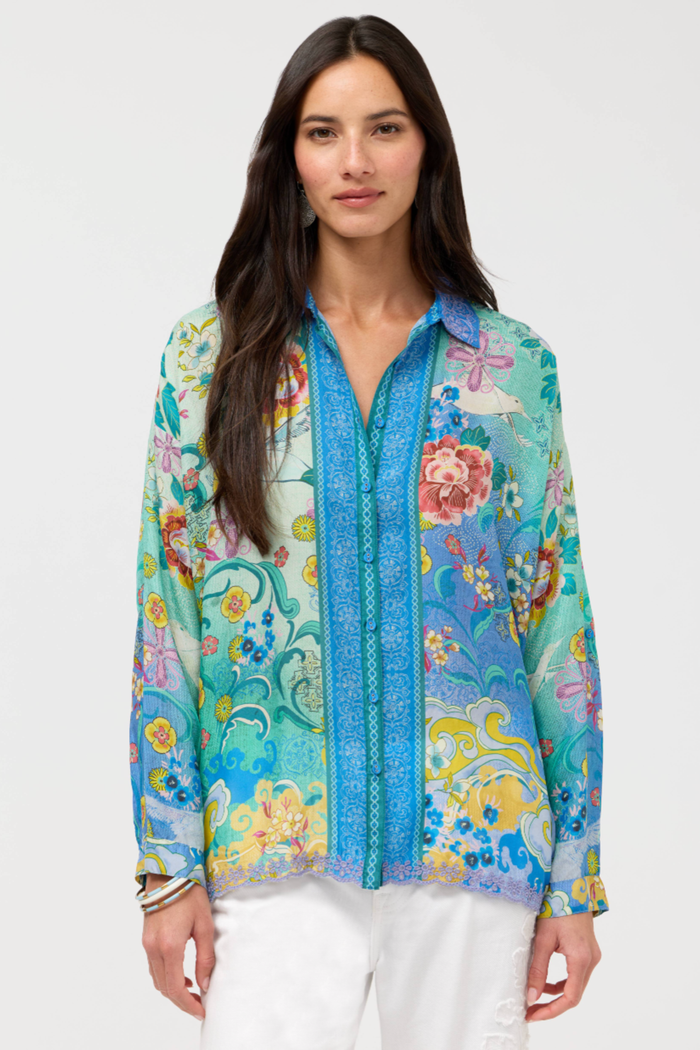 Johnny Was The Audrey Button Up Shirt - Altair C18626-4