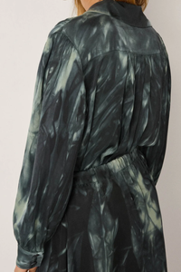 Maison Hotel Noelia Blouse in Marble Shadows - Pre-Order January Delivery