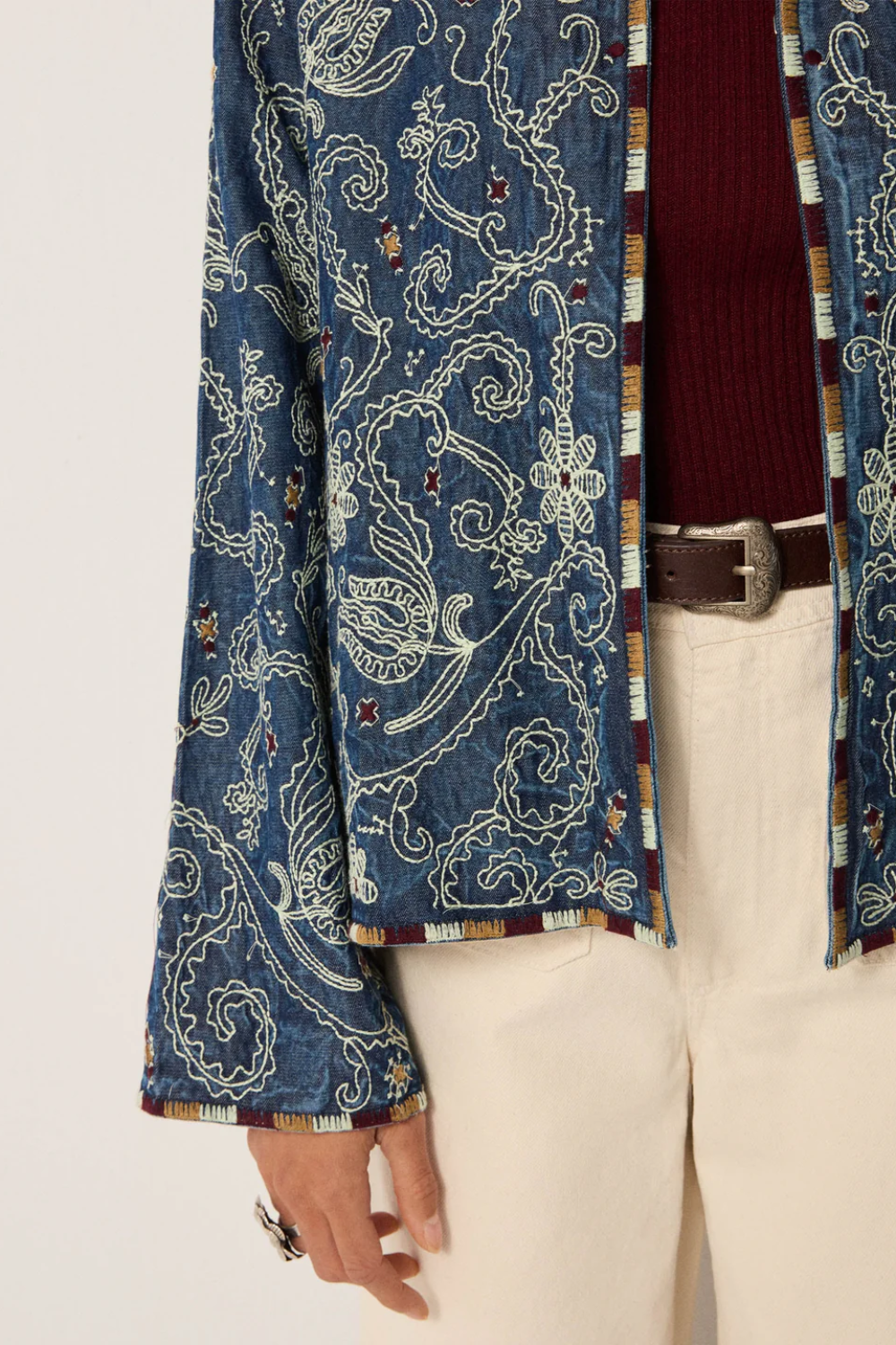 Maison Hotel Amara Jacket in Indigo Blue - Pre-Order January Delivery