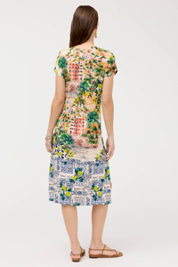 Johnny Was The Janie Favorite Maxi Henley Dress- Olympe T31226-4