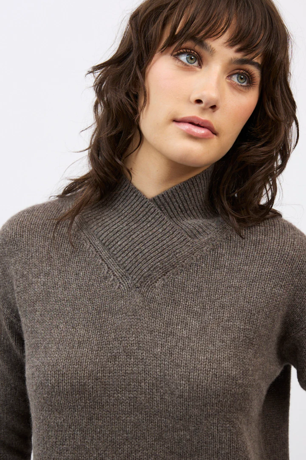 Mia Fratino Catherine Cross Front in Espresso 23916