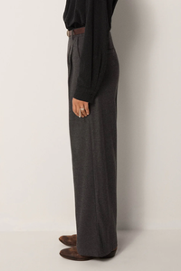Maison Hotel Charles Pant in Onyx Black - Pre-Order January Delivery