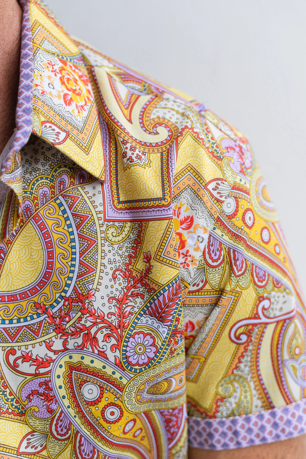 John Lennon Bath Short Sleeve shirt in Multi JLW1101