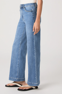 Paige Anessa Jeans 31”  with Braided Pocket in Encino 1N24F72-D079