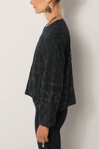 Maison Hotel Balani Jacket in Deep Black - Pre-Order January Delivery