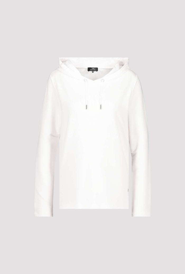 Monari Hooded Sweatshirt with Front Print M407384