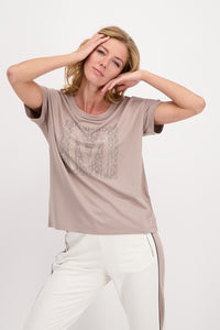 Monari Embellished T Shirt M407420