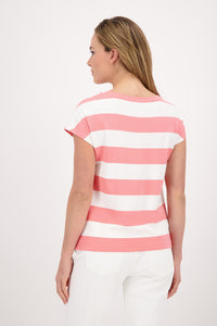 Monari Block Stripe T Shirt M407426