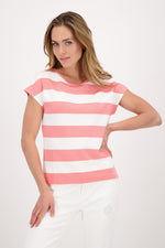 Monari Block Stripe T Shirt M407426