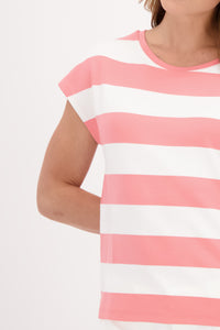 Monari Block Stripe T Shirt M407426