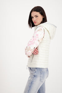 Monari Padded Vest with Hood M407433