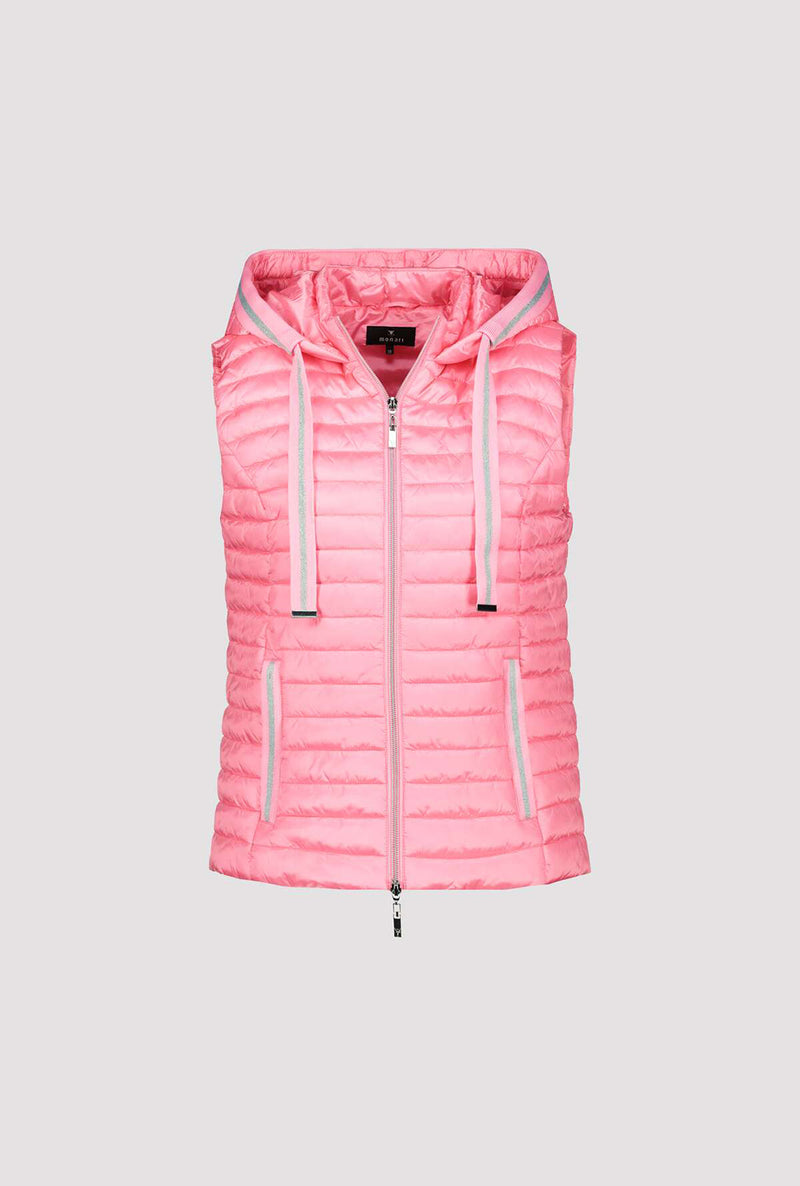 Monari Padded Vest with Hood M407433