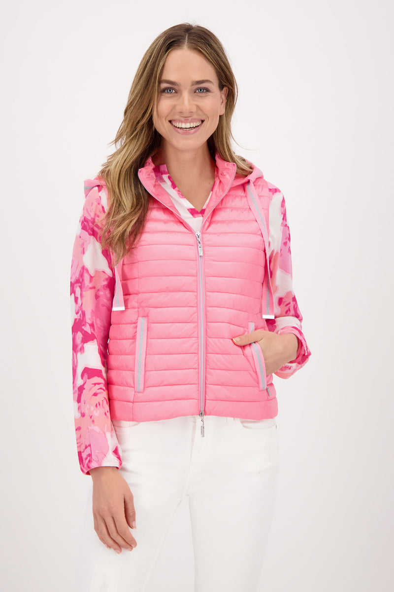 Monari Padded Vest with Hood M407433