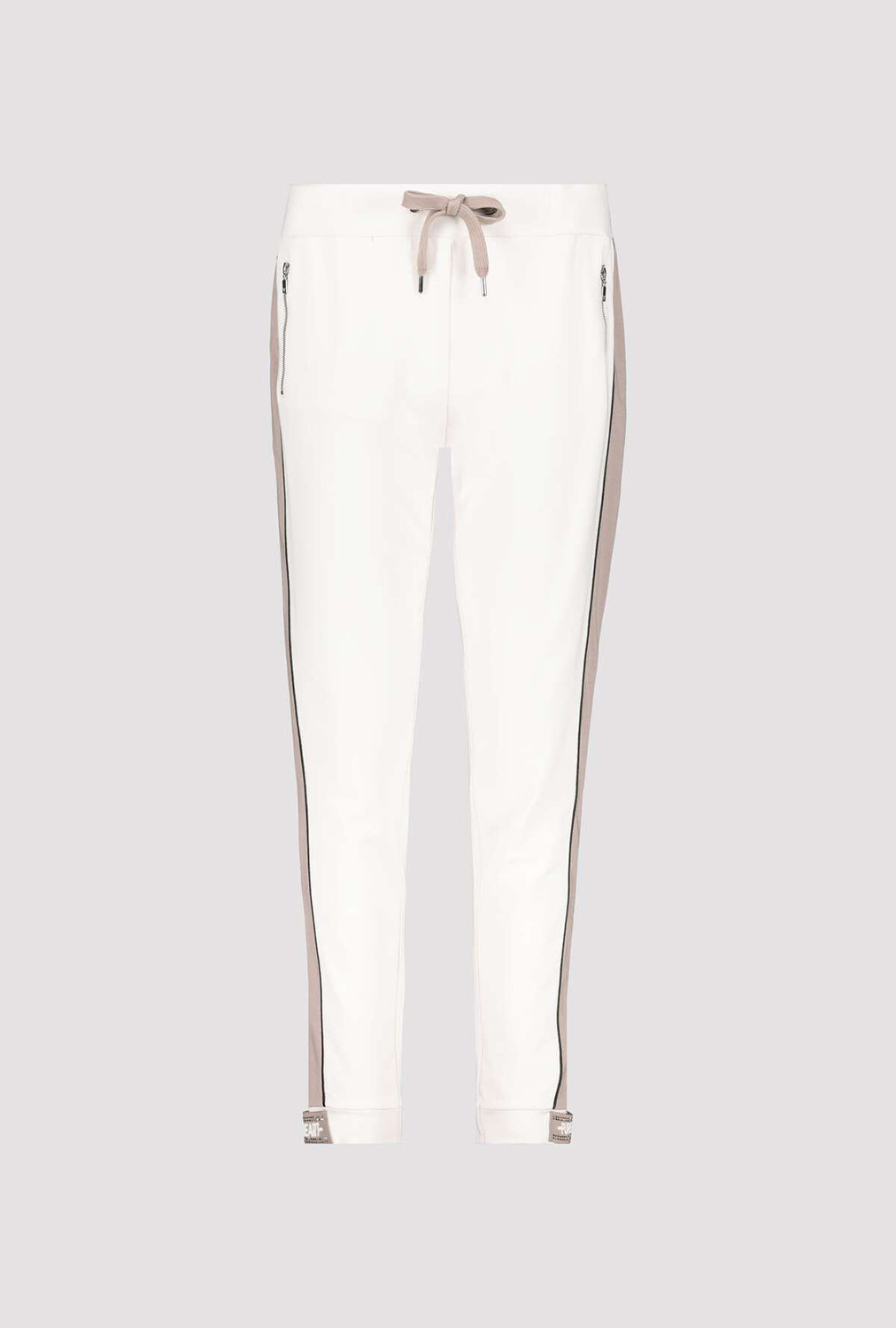 Monari Drawstring Pants with Side Stripe M407502